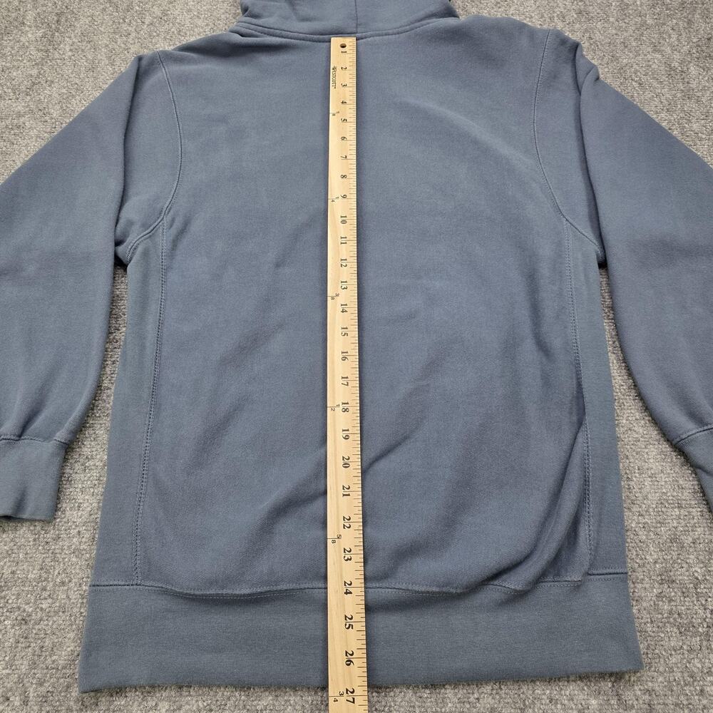 General Mills Sweatshirt Mens Small Blue Hoodie Embroidered Fleece Y2K Retro - Picture 6 of 16